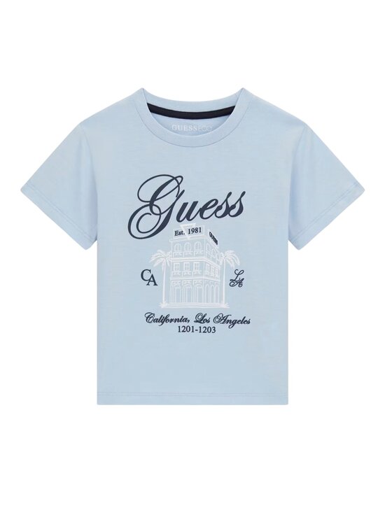 Guess Kids Guess Kids T-shirt SS T-SHIRT Celeste Regular Fit
