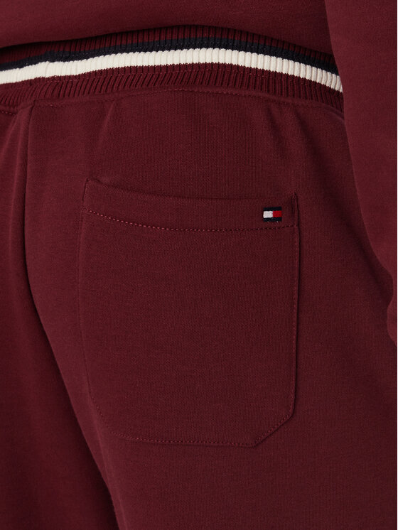 Tommy Hilfiger Tommy Hilfiger Dressipüksid UM0UM04059 Bordoopunane Regular Fit