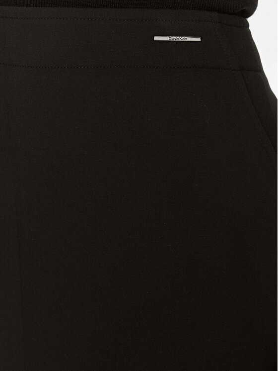 Calvin Klein Calvin Klein Spódnica mini K20K206250 Czarny Regular Fit