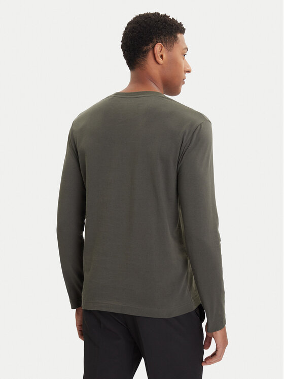 Marc O'Polo Marc O'Polo Longsleeve 528 2012 52020 Zielony Regular Fit