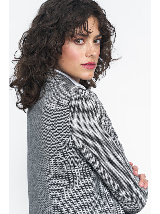 NIFE NIFE Marynarka Z53 Czarny Regular Fit