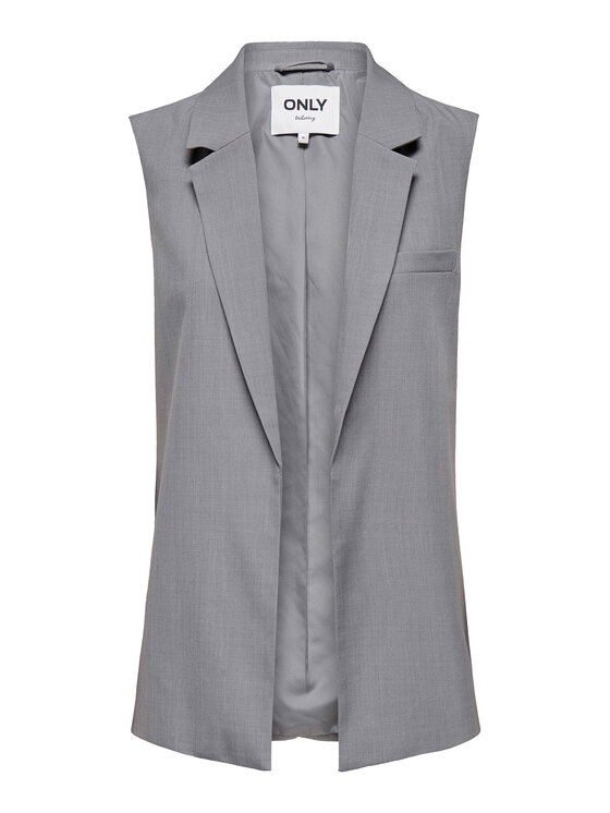 ONLY ONLY Mellény Marine 15338353 Szürke Straight Fit