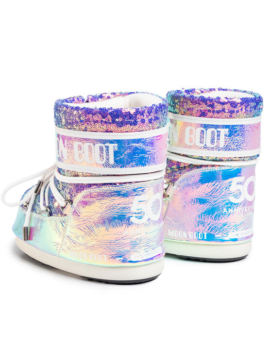Moon Boot Moon Boot Sniego batai Mb Classic Low 50 Leather Holo 14089400001 Spalvota