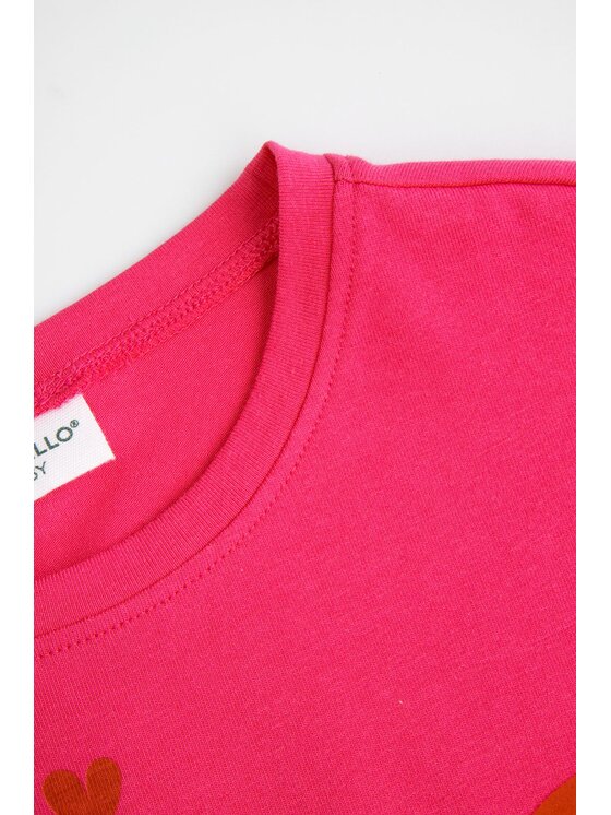 Coccodrillo Coccodrillo T-Shirt ZC6143203SGK-029 Różowy Regular Fit