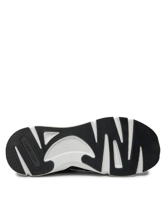 Calvin Klein Calvin Klein Снікерcи Low Top Lace Up Lth HM0HM00317 Чорний