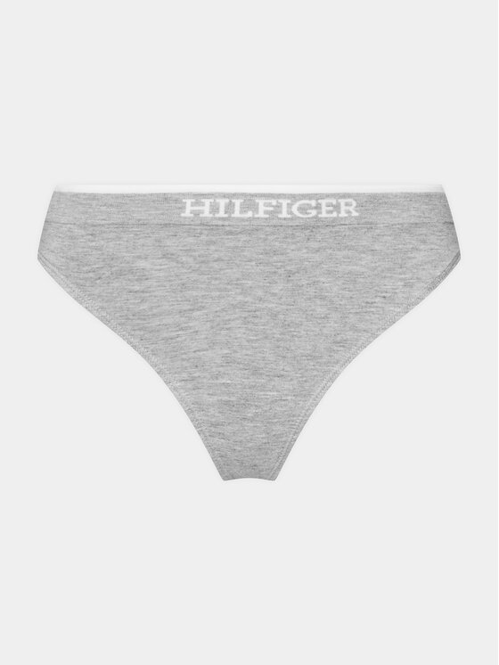 Tommy Hilfiger Tommy Hilfiger Stringi UW0UW04810 Szary