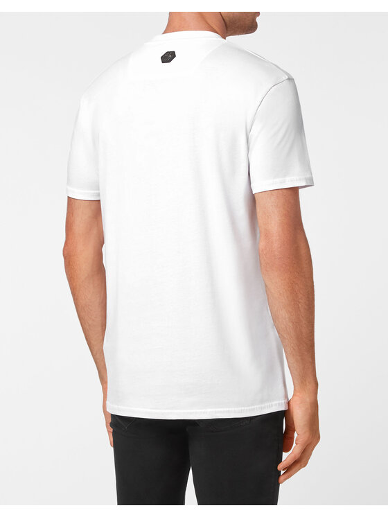 PHILIPP PLEIN PHILIPP PLEIN T-shirt 4799 Bianco Regular Fit