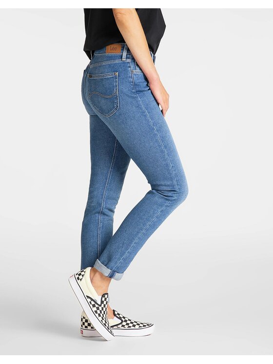 Lee Lee Jeansy ELLY Niebieski Slim Fit