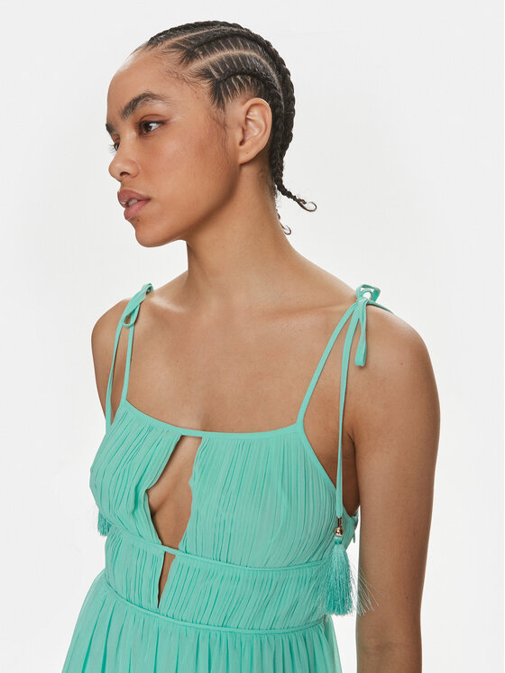Patrizia Pepe Patrizia Pepe Abito da cocktail 2A2714/A061-CA03 Turchese Regular Fit