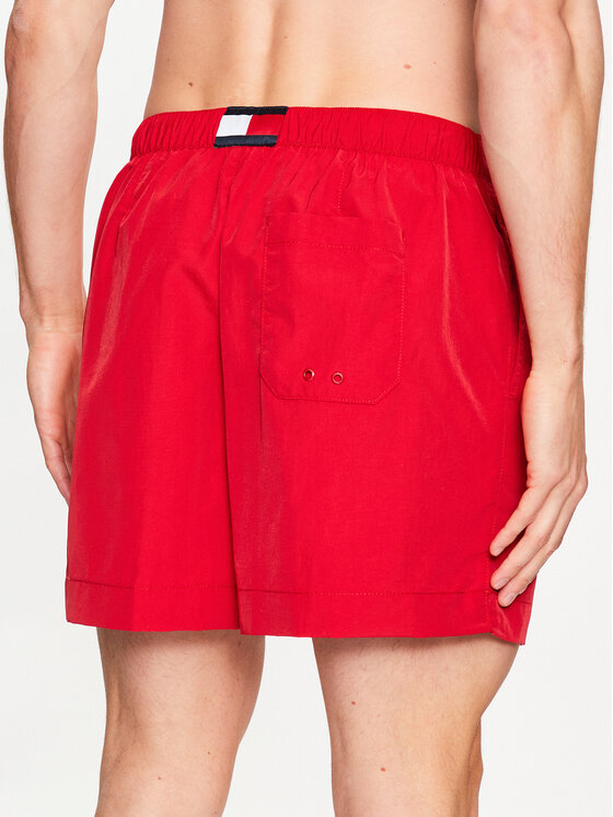 Tommy Hilfiger Tommy Hilfiger Pantaloni scurți pentru înot UM0UM02793 Roșu Regular Fit