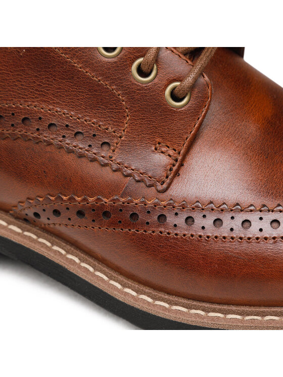Clarks Clarks Īsi apavi Batcombe Wing 261271917 Brūns