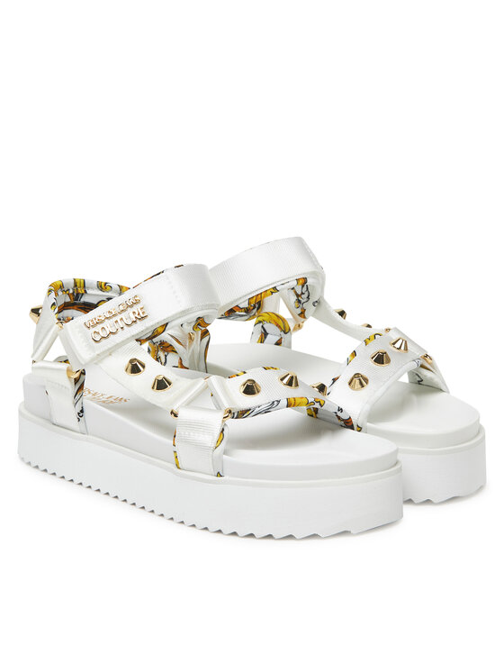 Versace Jeans Couture Versace Jeans Couture Sandali 78VA3SM2 Bela