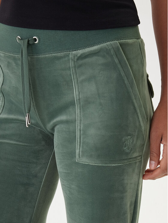 Juicy Couture Juicy Couture Спортивні штани Layla JCSEBJ001 Зелений Flared Leg