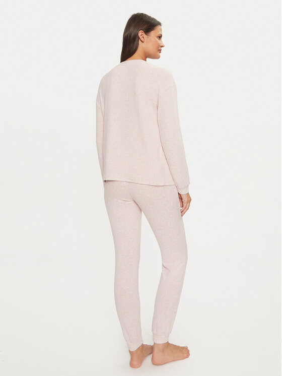 Selmark Selmark Piżama P8273 Różowy Relaxed Fit