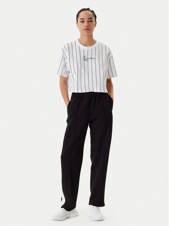 Karl Kani Karl Kani Spodnie dresowe PD00005427 Czarny Regular Fit
