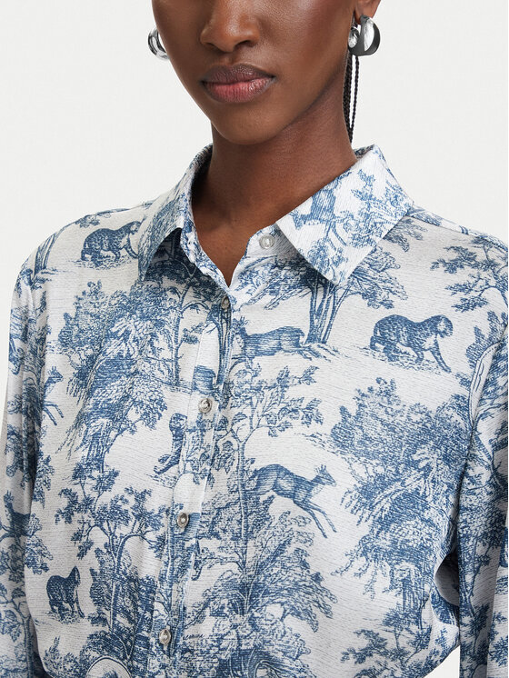 Fracomina Fracomina Сорочка FS26ST6020W435K5 Світло-синій Regular Fit