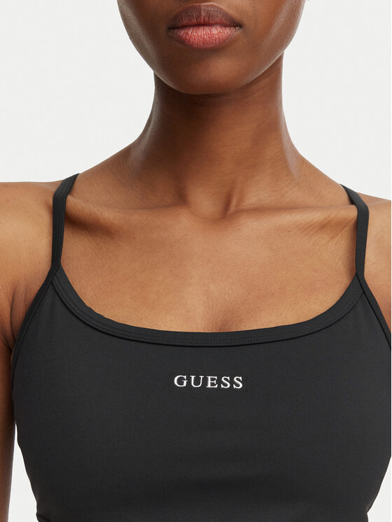 Guess Guess Podprsenkový top V6GP14 K3056 Čierna