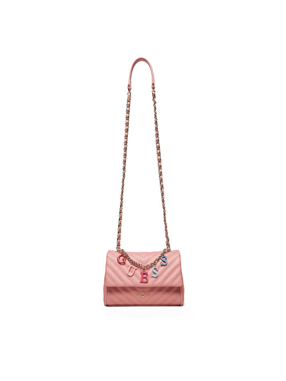 Guess Guess Дамска чанта J4YZ45 WFZL0 Розов