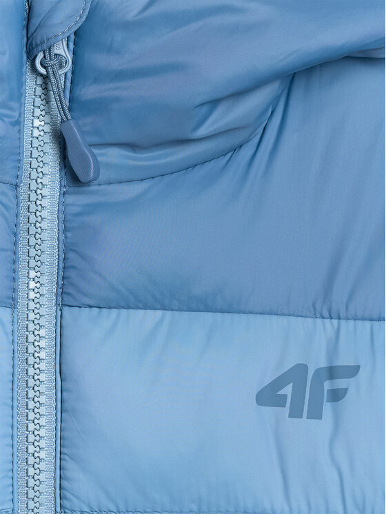 4F 4F Kurtka puchowa 4FJRAW25TDJAM0770-32S Granatowy Regular Fit