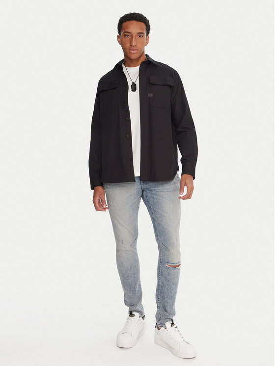 G-Star Raw G-Star Raw Jeans hlače D-Staq 3D D05385-E106 Modra Slim Fit