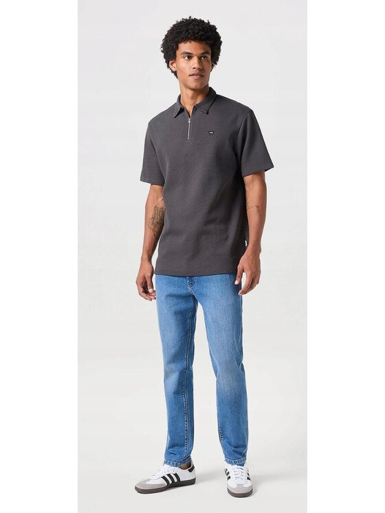 Wrangler Wrangler Jeansy Larston Niebieski Slim Fit