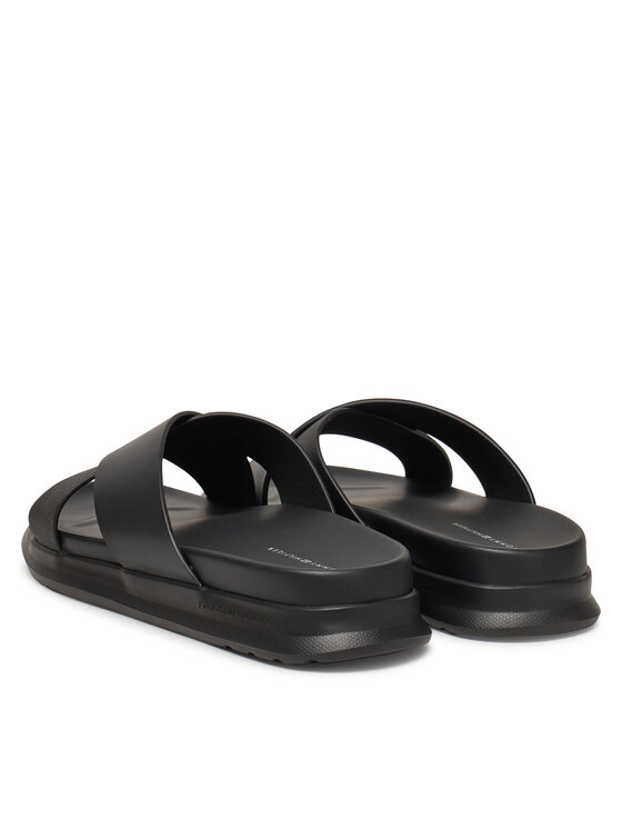 Tommy Hilfiger Tommy Hilfiger Чехли D Density Hilfiger Lth Cc Sand FM0FM05358 Черен