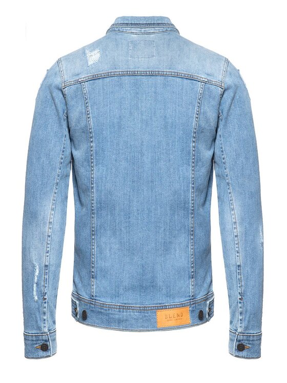 Blend Blend Giacca di jeans DENIM JACKET Blu Regular Fit