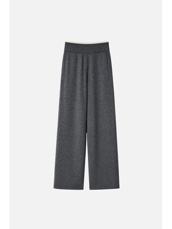 PINKO PINKO Spodnie materiałowe Siviglia Szary Regular Fit