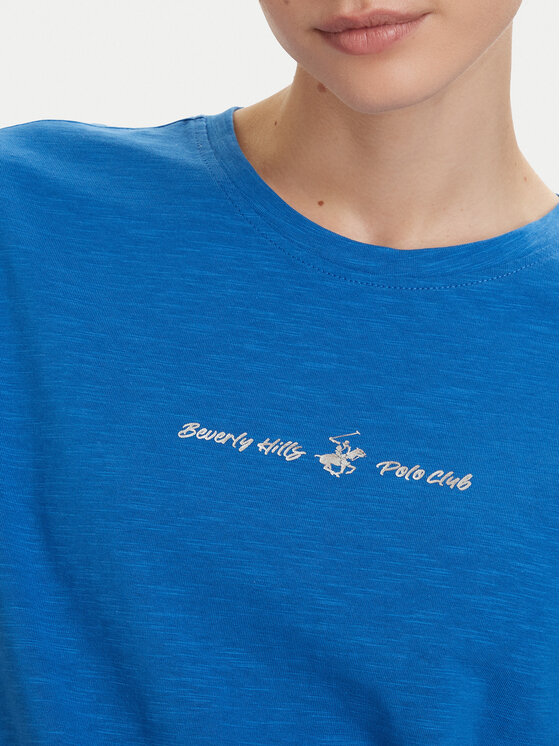 Beverly Hills Polo Club Beverly Hills Polo Club Футболка P-SS26W-TS6510 Голубий Regular Fit
