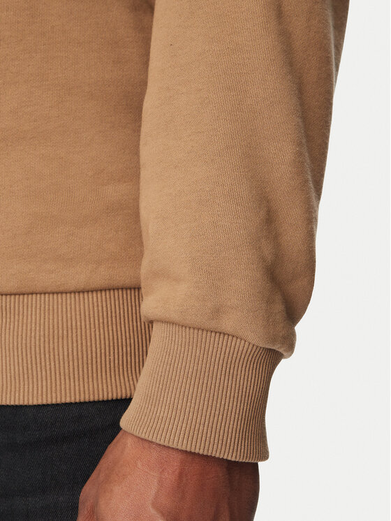 Lacoste Lacoste Mikina SH8868 Světle hnědá Regular Fit