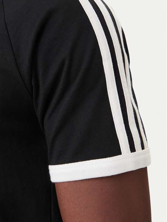 adidas adidas T-Shirt 3-Stripes KE3538 Czarny Regular Fit