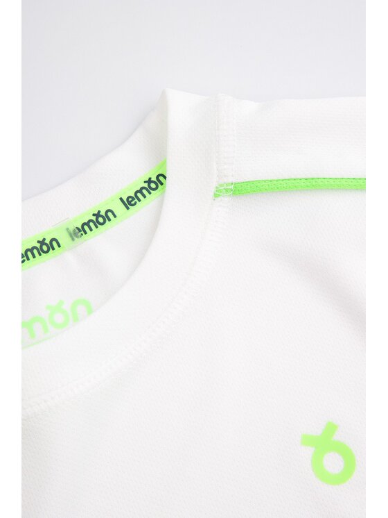Lemon Explore Lemon Explore T-Shirt WL6143202ACB-001 Biały Regular Fit