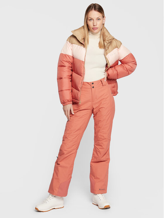Columbia Columbia Ziemas jaka Puffect™ Color Blocked 1955101 Koraļļu Regular Fit