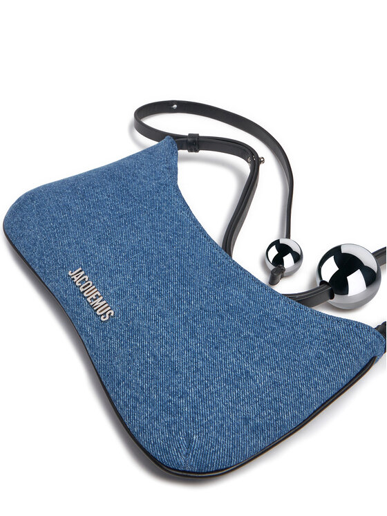 JACQUEMUS JACQUEMUS Borsetta Le Bisou Perle Blu