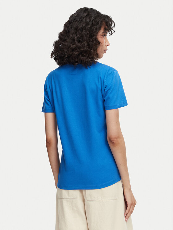 Beverly Hills Polo Club Beverly Hills Polo Club T-Shirt P-SS26W-TS516518 Modrá Regular Fit