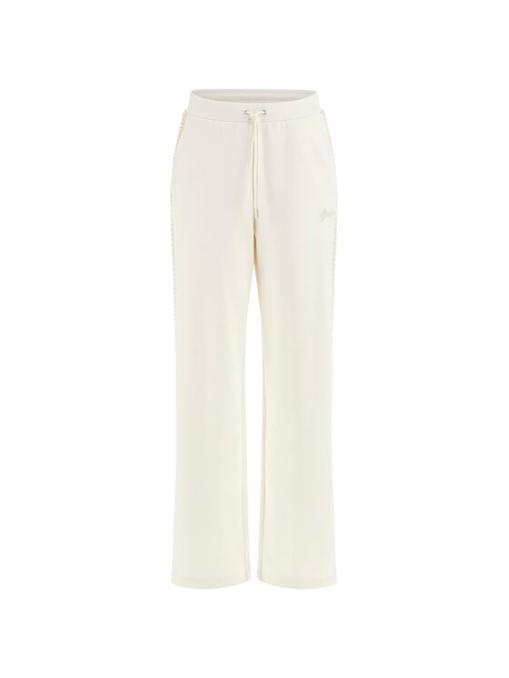 Guess Guess Spodnie materiałowe 179877 Beżowy Slim Fit