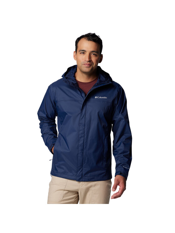 Columbia Columbia Kurtka przejściowa Watertight II Rain Jacket Niebieski Regular Fit
