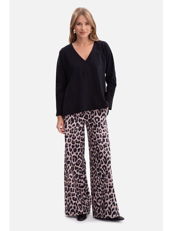 BeWear BeWear Kuloty b302 Brązowy Baggy Fit