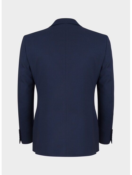 Pako Lorente Pako Lorente Marynarka P20SP-3G-020 Granatowy Slim Fit