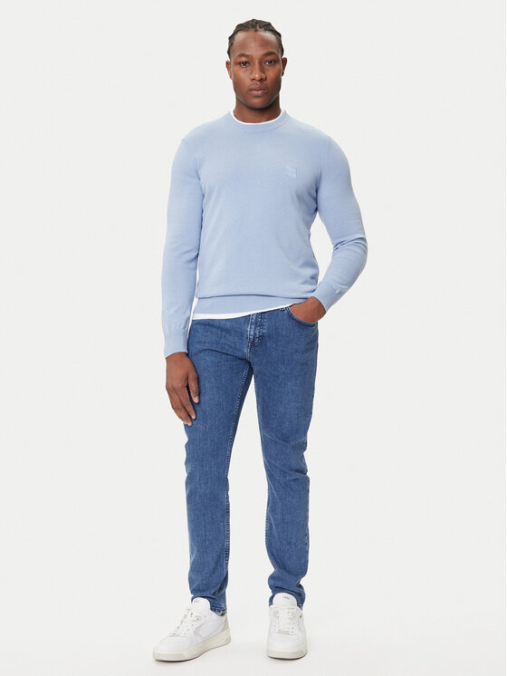 BOSS BOSS Blugi Delaware 50544629 Albastru Slim Fit