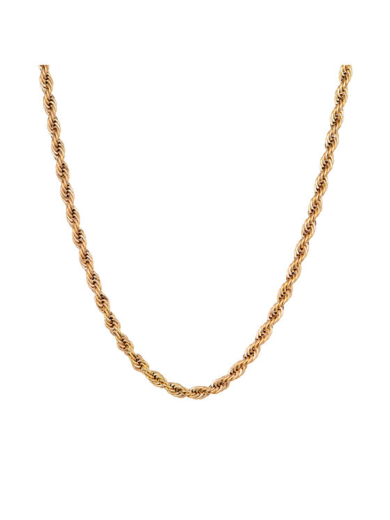 ICED STUFF ICED STUFF Kette Rope Goldfarben