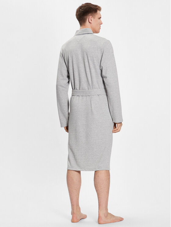 Tommy Hilfiger Tommy Hilfiger Халат UM0UM02840 Сив Regular Fit