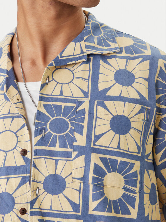 Quiksilver Quiksilver Košeľa Schank EQYWT04632 Modrá Regular Fit
