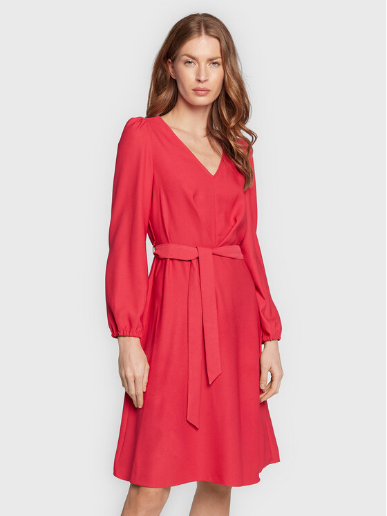 NAF NAF NAF NAF Abito da cocktail Kamay THNR12 Rosa Regular Fit