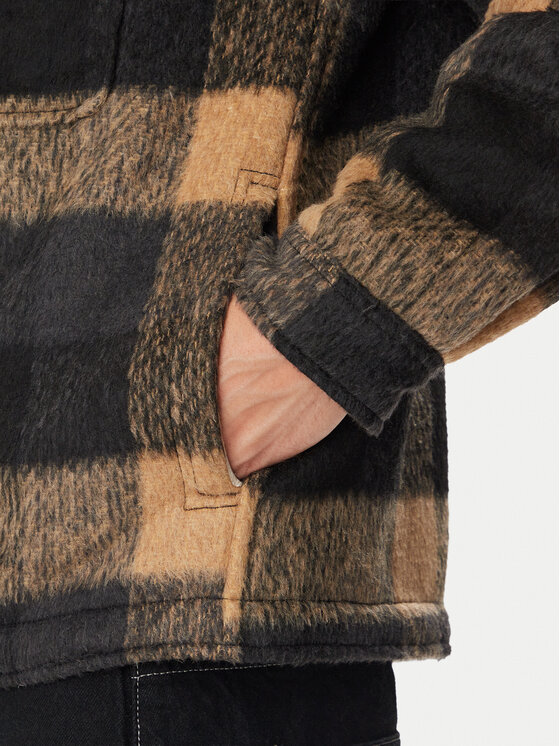 Tommy Jeans Tommy Jeans Särkjakk DM0DM23523 Pruun Regular Fit