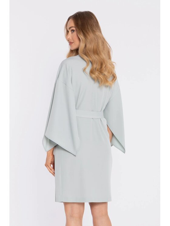 Made of Emotion Made of Emotion Abito da cocktail M908 Verde chiaro A-Line Fit