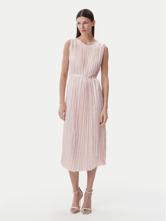 BOSS BOSS Estélyi ruha 50537411 Rózsaszín Regular Fit