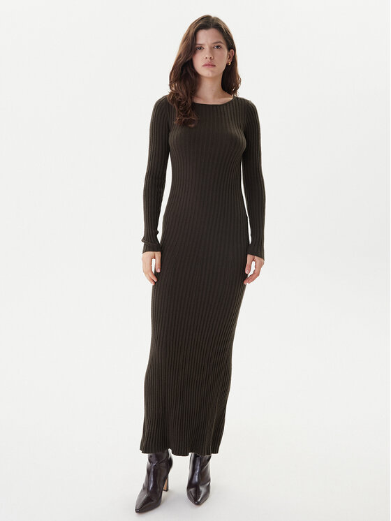 ONLY Rochie tricotată Asta 15373788 Maro Regular Fit