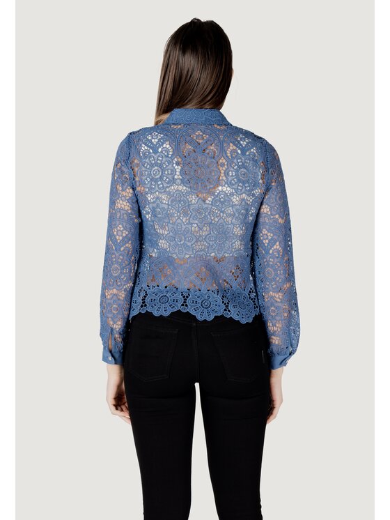 Morgan De Toi Morgan De Toi Blusa 251-CIVI Blu Casual Fit