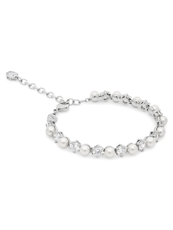 Swarovski Swarovski Sada náušnice, náramok a náhrdelník Matrix 5742040 Strieborná